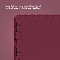 imoshion Schutzhülle mit Handgriff kindersicher Apple iPad 11 (2025) 11 Zoll A16 / iPad 10 (2022) 10.9 Zoll - Velvet Plum
