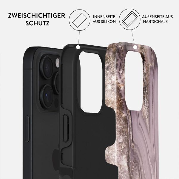Burga Tough Back Cover für das Apple iPhone 16 Pro - Golden Taupe