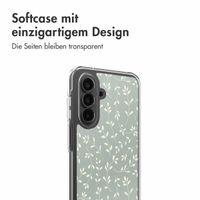 imoshion Design Hülle Samsung Galaxy A17 - Smoke Green Flowers