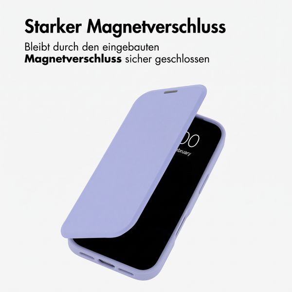 imoshion Transparente Bookcase mit MagSafe Apple iPhone 18 Pro Max / 17 Pro Max - Lila