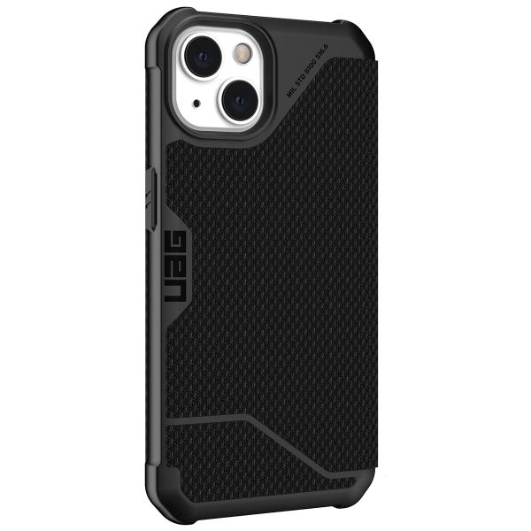 UAG Metropolis Klapphülle für das iPhone 13 - Kevlar Black