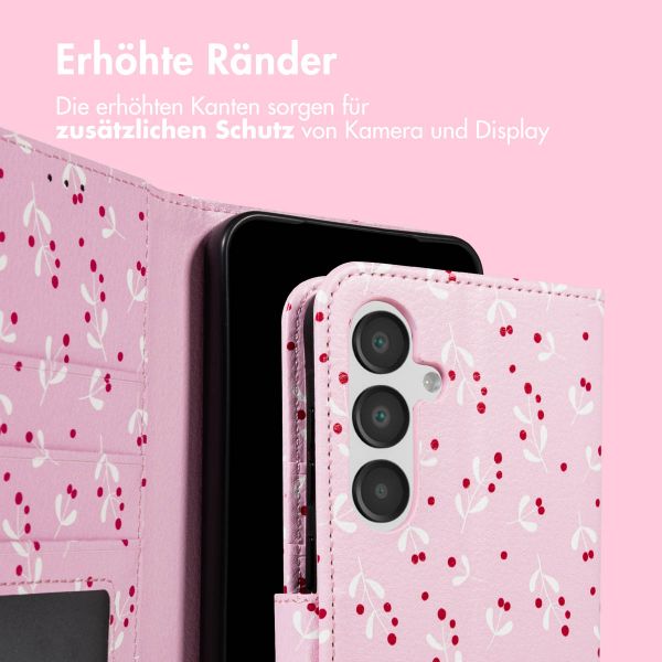 imoshion Design Klapphülle Samsung Galaxy A55 - Blush Berries