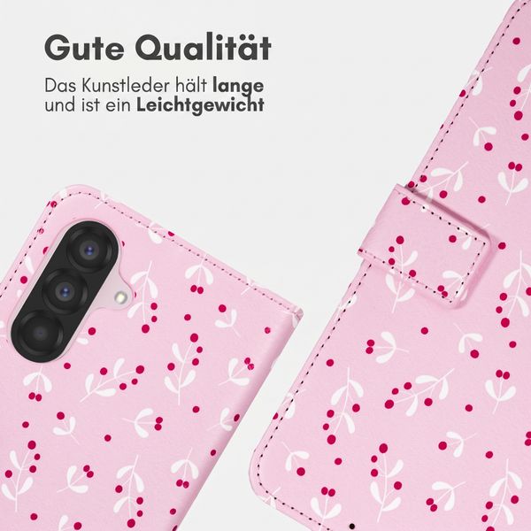 imoshion Design Klapphülle Samsung Galaxy A36 - Blush Berries