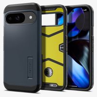 Spigen Tough Armor™ Case für das Google Pixel 9 / 9 Pro - Metal Slate