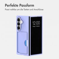 imoshion Backcover mit Kartenhalter Samsung Galaxy Z Fold 8 Ultra - Lila