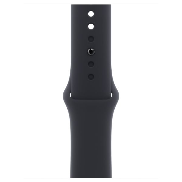 Apple Sport Band für Apple Watch Series 1 bis 9 / SE (38/40/41 mm) | Series 10 (42 mm) - Größe M/L - Midnight