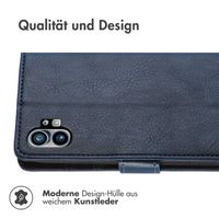 imoshion Luxuriöse Klapphülle Nothing Phone (1) - Dunkelblau