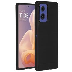 imoshion Brushed Back Cover Motorola Moto G85 - Schwarz