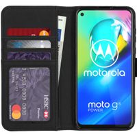 imoshion Luxuriöse Klapphülle Grau für Motorola Moto G8 Power