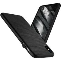 Spigen Liquid Air™ Backcover Apple iPhone X / Xs - Schwarz