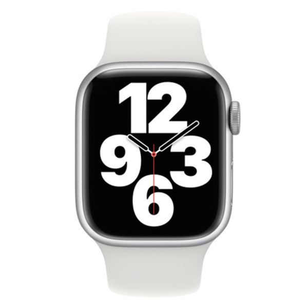 Apple Sport Armband für das  Apple Watch Series 1 t/m 9 / SE (38/40/41 mm) | Series 10 / 11 (42 mm) - White