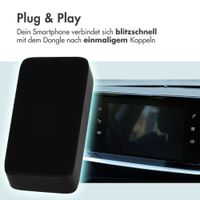 imoshion CarPlay Adapter - CarPlay ohne kabel für Apple CarPlay und Android Auto