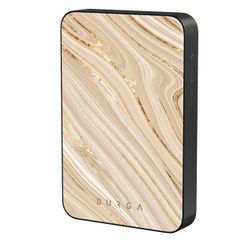 Burga Magnetische Powerbank 5.000 mAh - Geeignet für MagSafe und Qi2 - Full Glam / Gunmetal