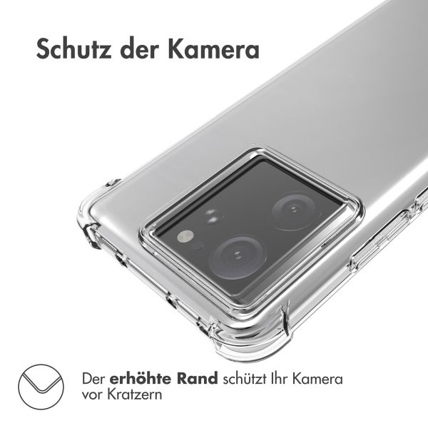 imoshion Shockproof Case für das Xiaomi 13T / Xiaomi 13T Pro - Transparent