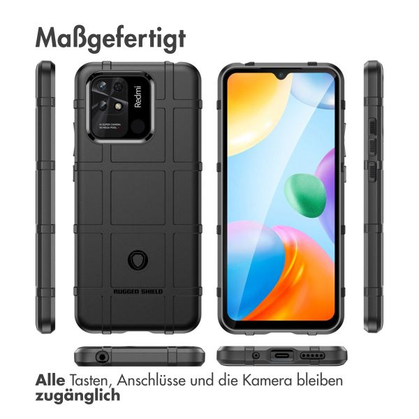 imoshion Rugged Shield Backcover Xiaomi Redmi 10C - Schwarz