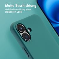 imoshion Color Backcover mit abtrennbarem Band MagSafe für das Apple iPhone 16 - Dark Green