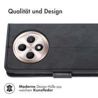 imoshion Luxuriöse Klapphülle Oppo Reno 12F 5G - Schwarz