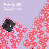 imoshion Design Klapphülle Apple iPhone 11 - Dusty Rose Blossoms