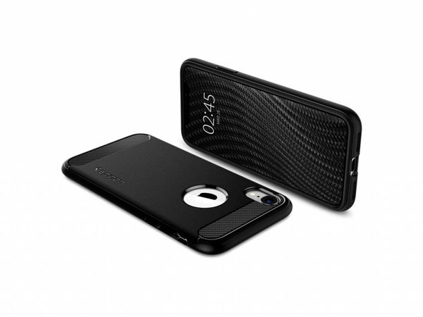 Spigen Rugged Armor Case Schwarz für das iPhone Xr