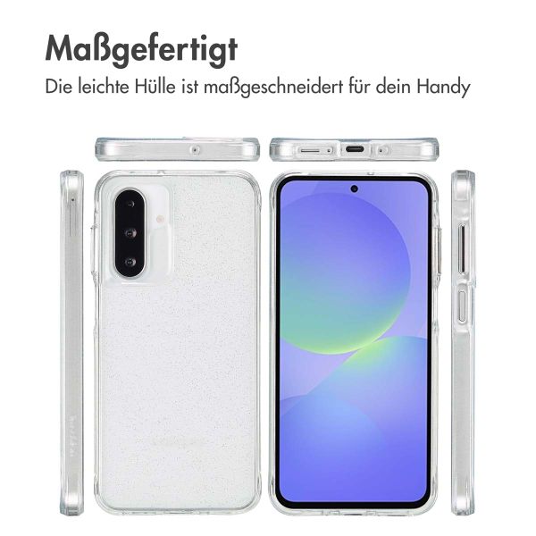 imoshion Klare Glitter Backcover Samsung Galaxy A36 / A56 - Silber