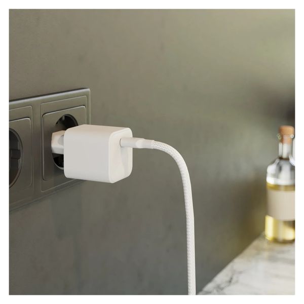Zens Kompaktes Ladegerät USB-C 70W - Netzteil - Weiß