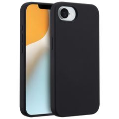 Accezz Liquid Silikoncase mit MagSafe iPhone 16e - Schwarz