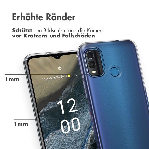 Accezz Clear TPU Backcover Nokia G11 Plus - Transparent