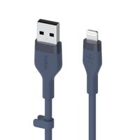 Belkin Boost↑Charge™ USB-A- auf Lightning-Kabel aus Silikon - 1 Meter - Blau