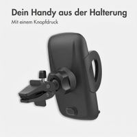 imoshion Handyhalterung für das Auto – Universell – Verstellbar - Lüftungsgitter - Schwarz