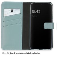 Selencia Echtleder Klapphülle Google Pixel 8 - Air Blue