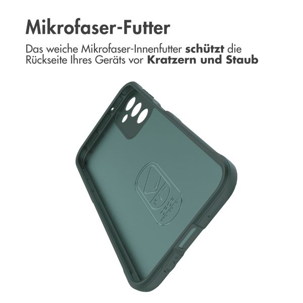imoshion EasyGrip Backcover Samsung Galaxy A14 (5G/4G) - Dunkelgrün