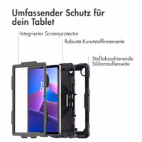 Accezz Robustes Back Cover mit Schultergurt Lenovo Tab (2025) - Schwarz