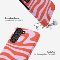 Selencia Vivid Back Cover Samsung Galaxy S23 - Dream Swirl Pink