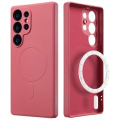 imoshion Color Back Cover mit MagSafe Samsung Galaxy S25 Ultra - Dusty Rose