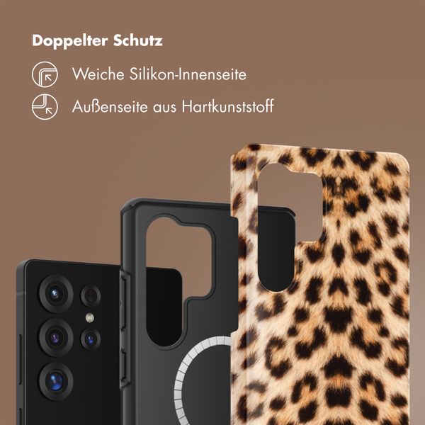 Selencia Vivid Rückabdeckung mit MagSafe Samsung Galaxy S25 Ultra - Wild Leo