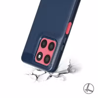 imoshion Brushed Back Cover Motorola Moto G57 Power - Dunkelblau