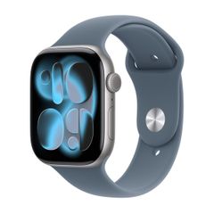 Apple Sport Armband für das  Apple Watch Series 1 t/m 11 / SE / Ultra (44/45/46/49 mm) - Größe M/L - Anchor Blue