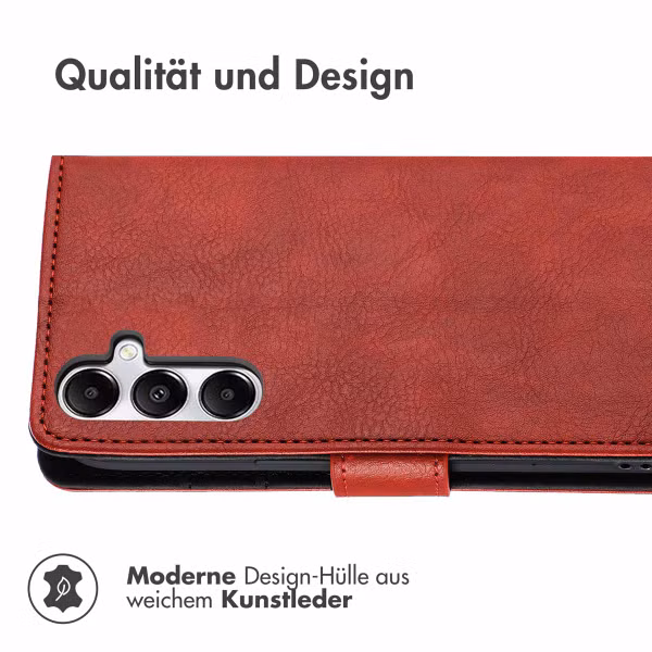 imoshion Luxuriöse Klapphülle Samsung Galaxy A17 - Rot