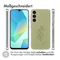 imoshion Design Hülle Samsung Galaxy A16 - Floral Green