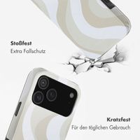 Selencia Vivid Rückabdeckung mit MagSafe Apple iPhone 18 Pro Max / 17 Pro Max - Desert Waves Beige