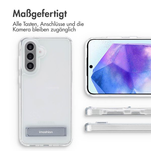 imoshion Back Cover mit Ständer Samsung Galaxy A56 - Transparent