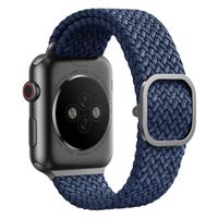 Uniq Aspen Geflochtenes Armband für die Apple Watch Series 1 bis 9 / SE (38/40/41 mm) | Series 10 (42 mm) - Oxford Blue