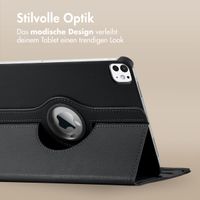 imoshion 360° drehbare Klapphülle Apple iPad Air 11 Zoll (2025) M3 / (2024) M2 / Air 5 (2022) / Air 4 (2020) / Pro 11 (2018/2020) - Schwarz