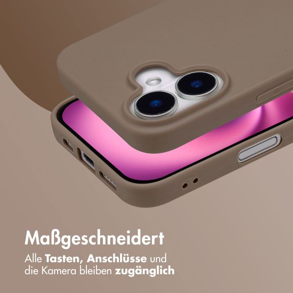 imoshion TPU Color Cover Apple iPhone 16 - Braun