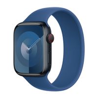 Apple Silikon Solo Loop für  Apple Watch Series 1 - 11 / SE / Ultra (44/45/46/49 mm) - Größe 12 - Blue Ocean
