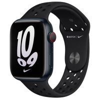 Apple Nike Sport Band für das Apple Watch Series 1-10 / SE / Ultra (2) - 42/44/45/46/49 mm - Schwarz