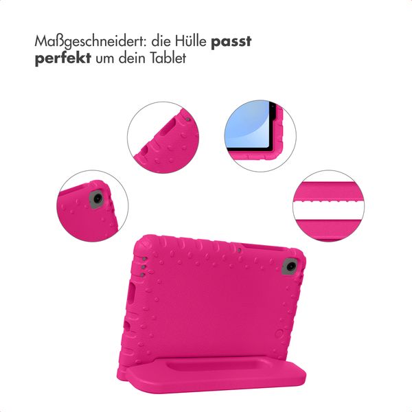 imoshion Schutzhülle mit Handgriff kindersicher Samsung Galaxy Tab A11 / A9 8.7 Zoll - Rosa