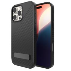 ZAGG Denali Snap KickStand Case mit MagSafe für das iPhone 16 Pro Max - Schwarz