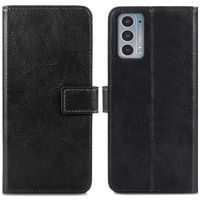 imoshion Luxuriöse Klapphülle Motorola Edge 20 - Schwarz
