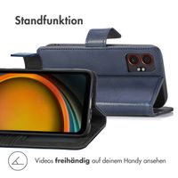 imoshion Luxuriöse Klapphülle Samsung Galaxy Xcover 7 Pro - Dunkelblau